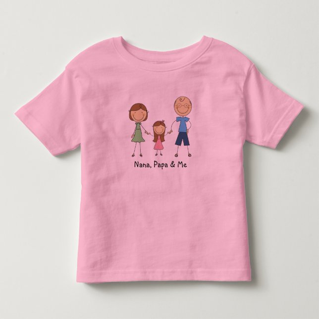 Camiseta de Nana Papa y yo (Anverso)