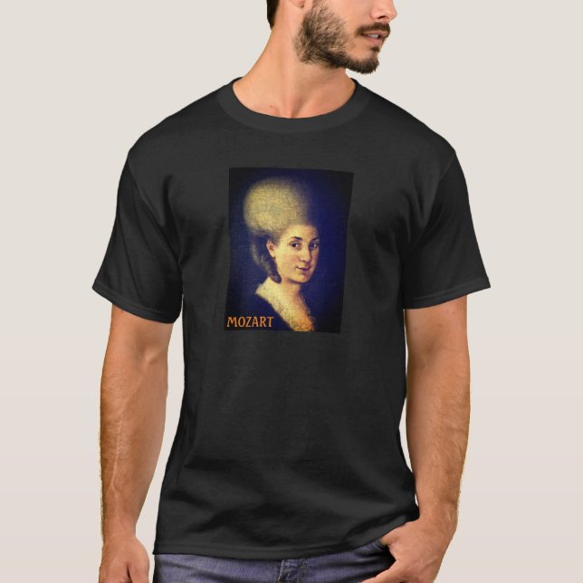 Camiseta de Nannerl Mozart Square Pegatina (Anverso)
