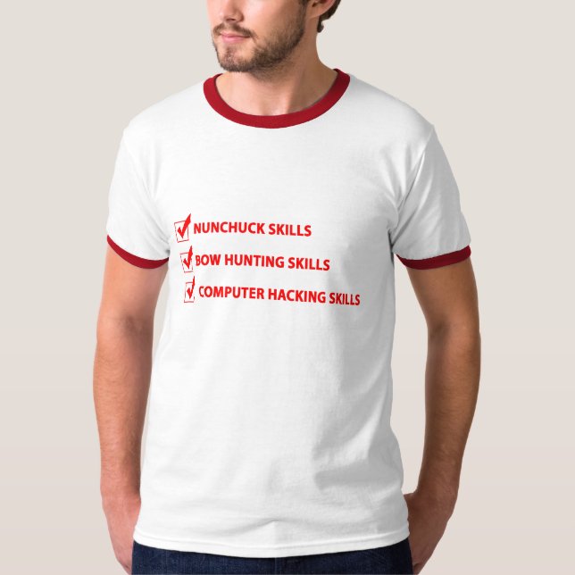 Camiseta de Napoleon Dynamite de la lista de (Anverso)
