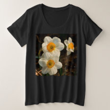 Camiseta de narcisos soleados