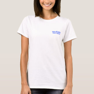 Camiseta de narrador no confiable