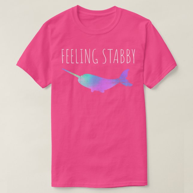 Camiseta de narwhal, sintiéndose pasmosa y gracios (Diseño del anverso)
