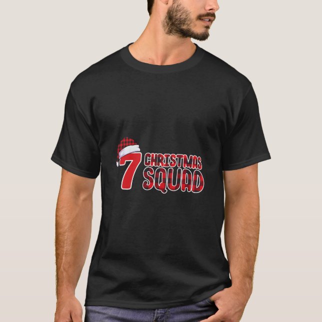 Camiseta de Navidad 67 Six Seven Meme Squad 67 Cua (Anverso)