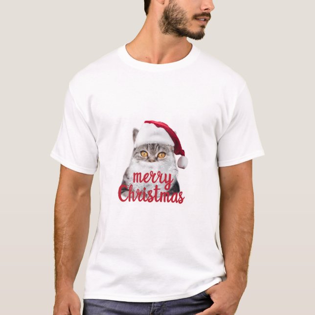 camiseta de navidad alegre para hombres (Anverso)