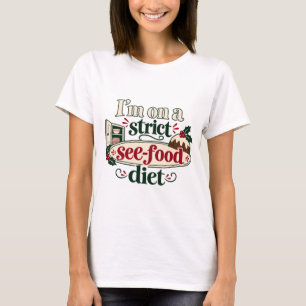Camiseta de Navidad con la leyenda 'Estoy en una d