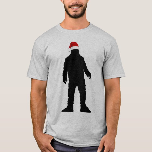 Camiseta de Navidad de Bigfoot (Anverso)