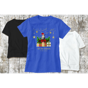 Camiseta de Navidad de Colibrí "Azul"