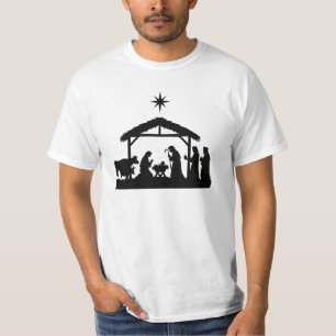 Camiseta de Navidad de la Natividad