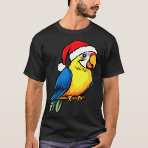 Camiseta de Navidad de Loros