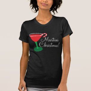 Camiseta de Navidad de Martini de mujer