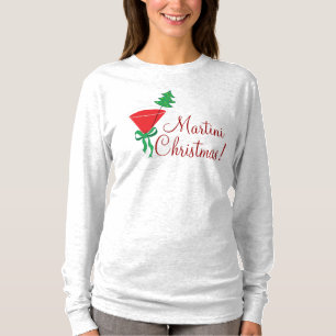Camiseta de Navidad de Martini de mujer
