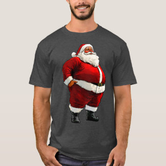 Camiseta de Navidad de Papá Noel