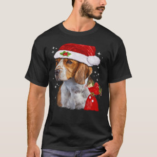 Camiseta de Navidad de Perro Beagle Familia de Per