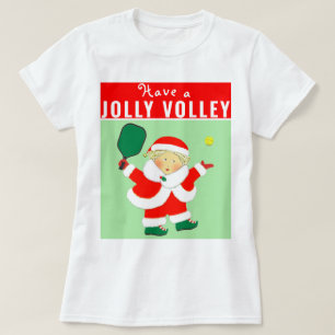 Camiseta de Navidad de Pickleball Holiday