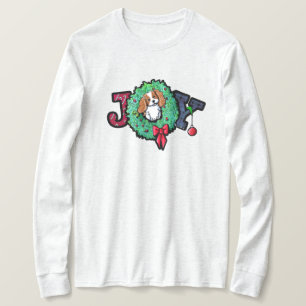 Camiseta de Navidad del Cavalier King Charles