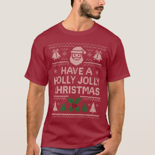 Camiseta de Navidad - Diseño de Cascabel Rojo