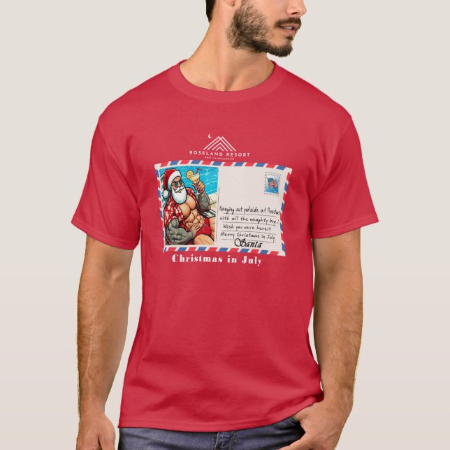 Camiseta de Navidad en Julio 2025 (Anverso)