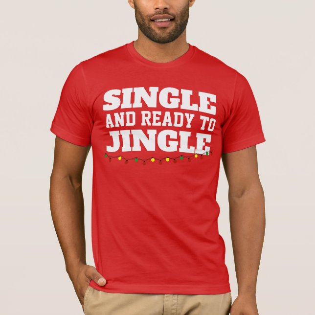 CAMISETA DE NAVIDAD LISTA PARA TINAR (Anverso)