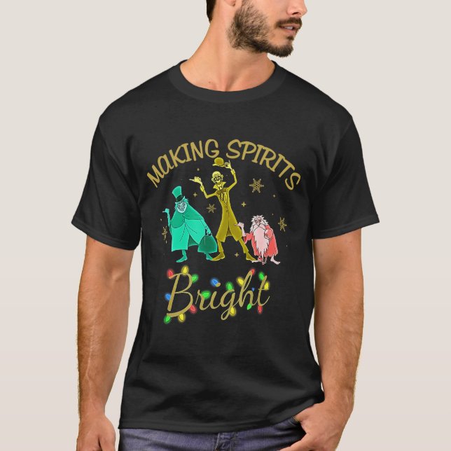 Camiseta de Navidad Making Srits Bright (Anverso)