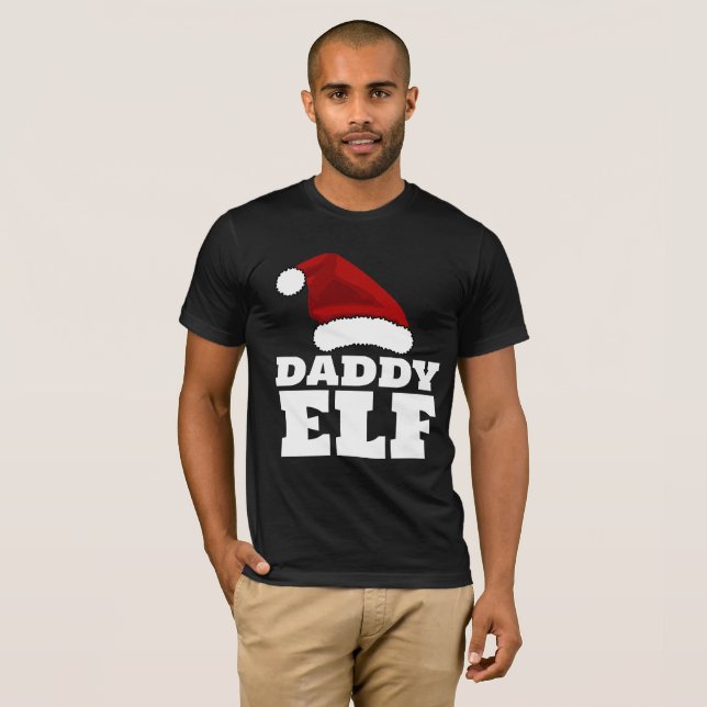 CAMISETA DE NAVIDAD PAPÁ ELF PAPÁ (Anverso completo)