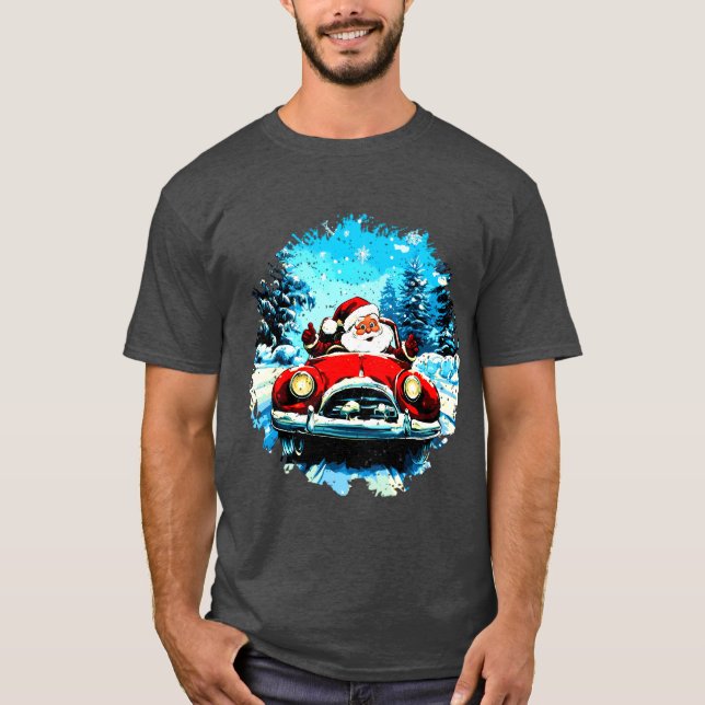Camiseta de Navidad para conductores (Anverso)