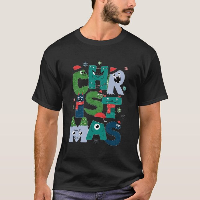 Camiseta de Navidad para hombres (Anverso)