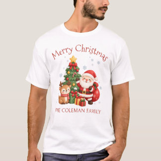Camiseta de Navidad para hombres con coincidencia