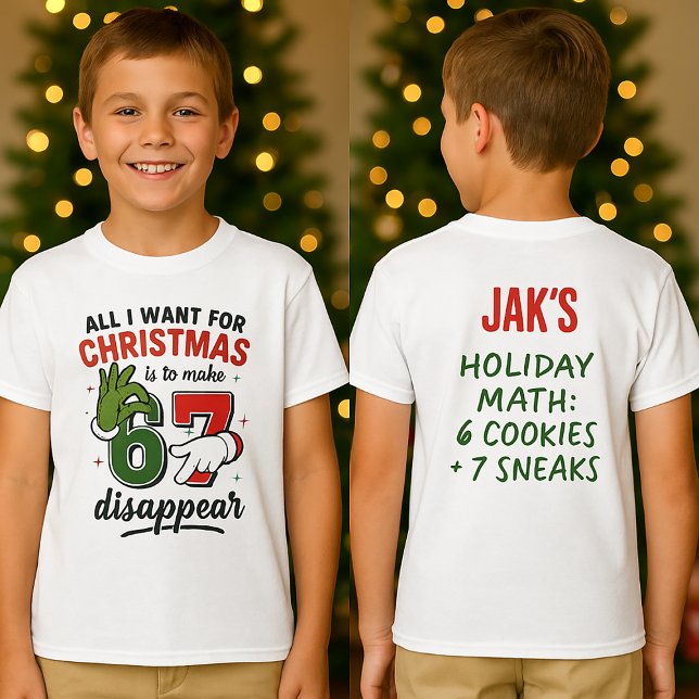 Camiseta de Navidad para niños - Tendencia 6•7  (Subido por el creador)