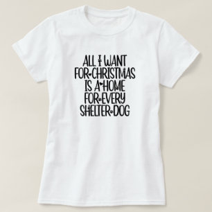 Camiseta de Navidad para Perro de Refugio