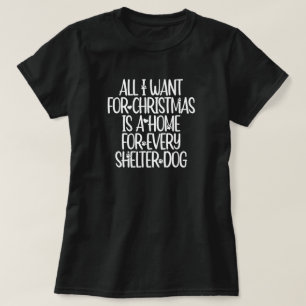 Camiseta de Navidad para Perros de Refugio