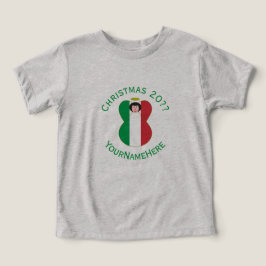 Camiseta de Navidad personalizada de ángel italian