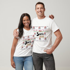 Camiseta de Navidad Querido Santa - Ropa Festiva