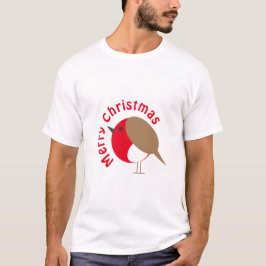 Camiseta de Navidad Robin