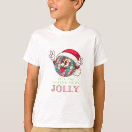 Camiseta de Navidades amables para niños: alegre y