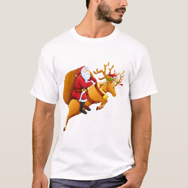 Camiseta 🎁 de navidades (Año Nuevo) (Anverso)