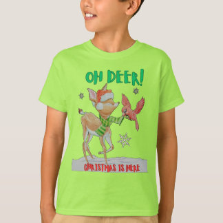 Camiseta de Navidades básicos para niños