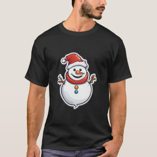 Camiseta de Navidades blancos | Tee festivo | Ce