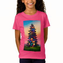 Camiseta de Navidades chicas