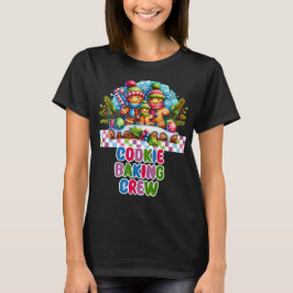 Camiseta de Navidades de Gingerbread de Cookie Bak