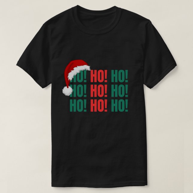 Camiseta de Navidades de HoHo (Diseño del anverso)