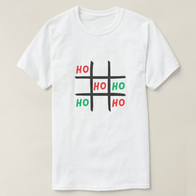 Camiseta de Navidades de HoHo (Diseño del anverso)