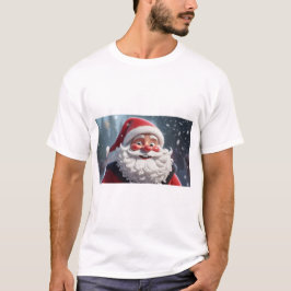 Camiseta de Navidades de Jolly Santa Claus para ho
