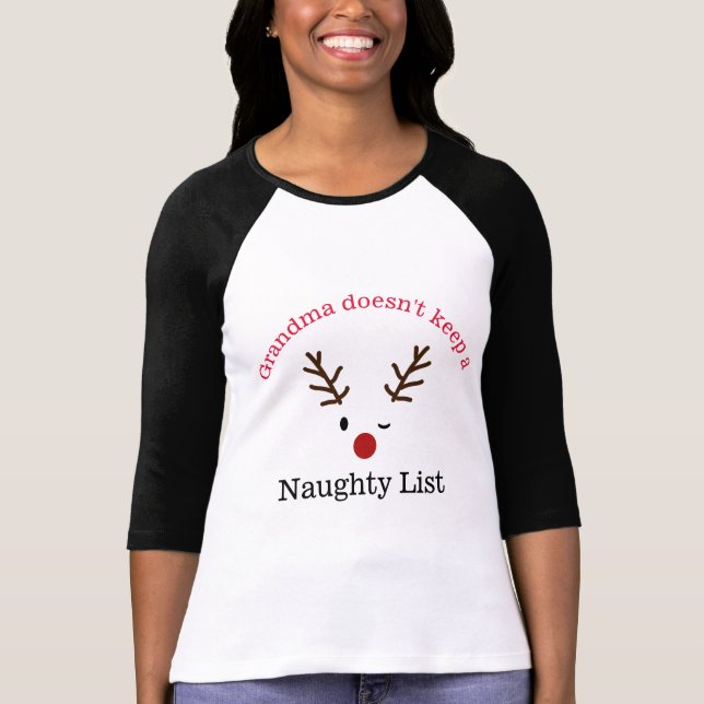 Camiseta de Navidades de la abuela (Anverso)