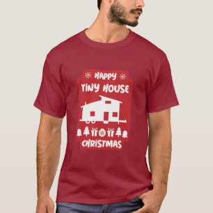 Camiseta de Navidades de la casa pequeña feliz