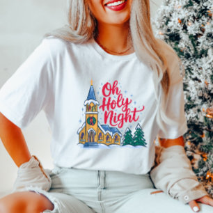 Camiseta de Navidades de la noche sagrada