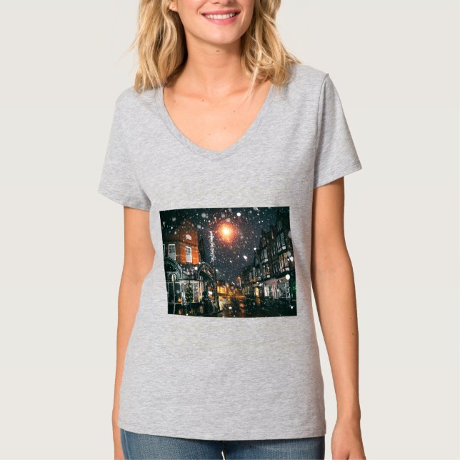 Camiseta de Navidades de mujeres (Anverso)