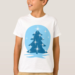 Camiseta de Navidades de niños Blue Holiday Classi
