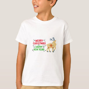 Camiseta de Navidades de renos