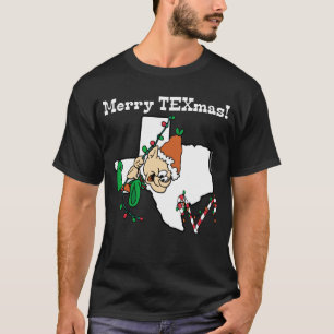 Camiseta de Navidades de Texas