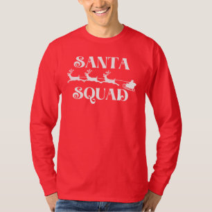 Camiseta de Navidades del Escuadrón de Santa